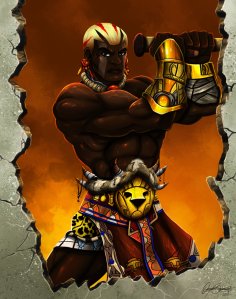 FANTASY WARRIOR by chriscrazyhouse