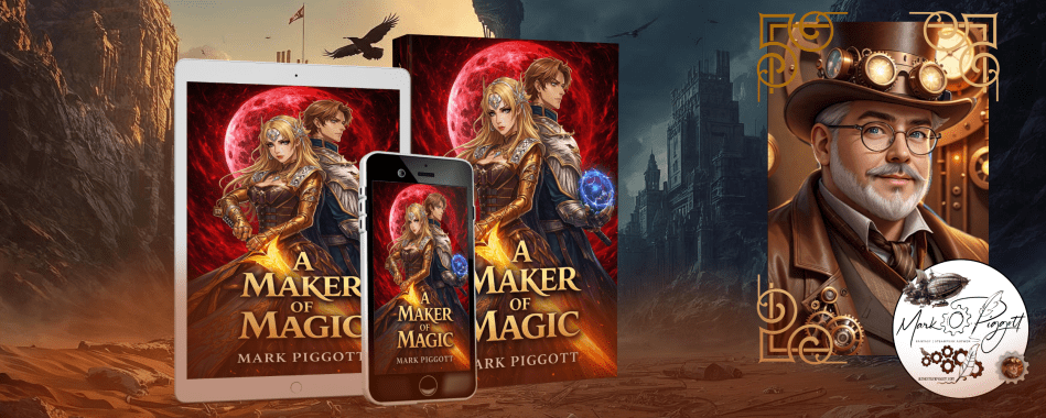 authormarkpiggott.com presents A MAKER OF MAGIC